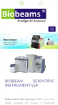Mobile Screenshot of biobeams.com